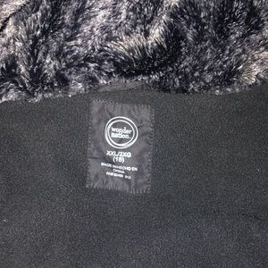 wonder nation black grey boys puffer coat